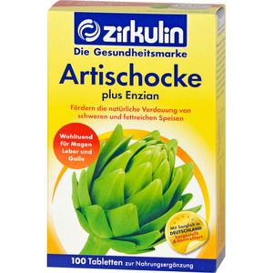 ZIRKULIN Artischocke plus Enzian Tabletten