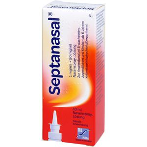 Septanasal 1 mg/ml + 50 mg/ml Nasenspray 10 ml