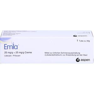     EMLA 25 mg/g + 25 mg/g Creme
