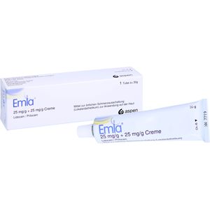 EMLA 25 mg/g + 25 mg/g Creme