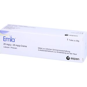 EMLA 25 mg/g + 25 mg/g Creme