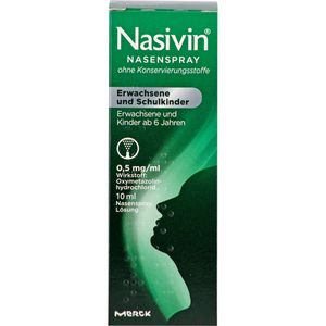     NASIVIN Nasenspray ohne Konservierungsstoffe
