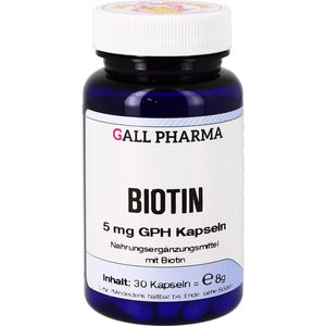 BIOTIN 5 mg GPH Kapseln