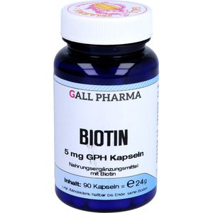 BIOTIN 5 mg GPH Kapseln