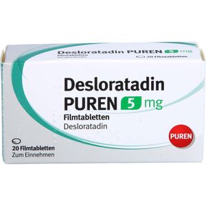 DESLORATADIN PUREN 5 mg Filmtabletten