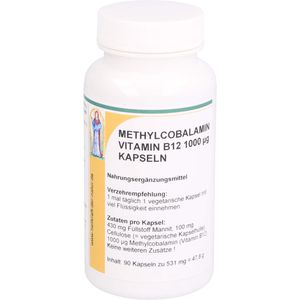 METHYLCOBALAMIN 1000 μg Vitamin B12 Kapseln