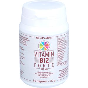 VITAMIN B12 FORTE 500 μg Methylcobalamin Kapseln