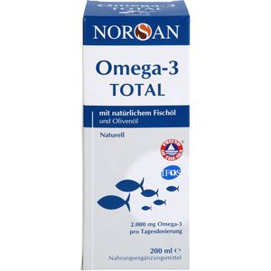 NORSAN Omega-3 Total Naturell flüssig