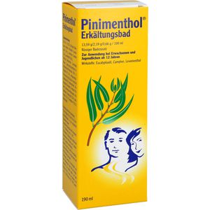 Pinimenthol Erkältungsbad ab 12 Jahre 190 ml