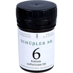 SCHÜSSLER NR.6 Kalium sulfuricum D 6 Tabletten
