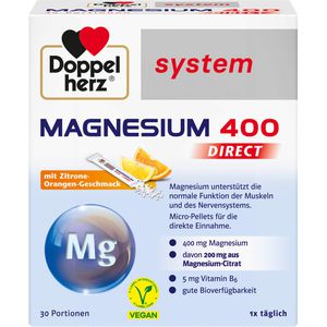     DOPPELHERZ Magnesium 400 DIRECT system Pellets
