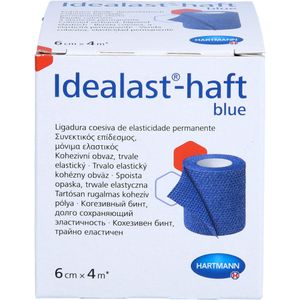 IDEALAST-haft color Binde 6 cmx4 m blau