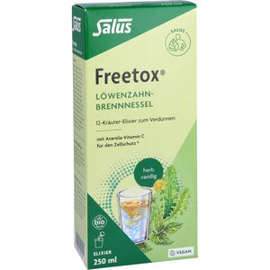 FREETOX Löwenzahn-Brennnessel 12-Kräuter-Elix.Bio