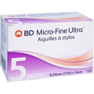 BD MICRO-FINE ULTRA Pen-Nadeln 0,25x5 mm 31 G