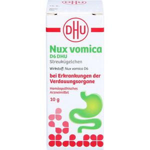 Nux Vomica D 6 Dhu Glob.bei Erkr.d.Verdauungsorg. 10 g 10 g