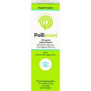 Pollicrom 20 mg/ml Augentropfen 10 ml