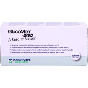 GLUCOMEN areo 2K ß-Ketone Sensor Teststreifen