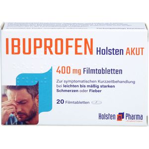 Ibuprofen Holsten akut 400 mg Filmtabletten 20 St