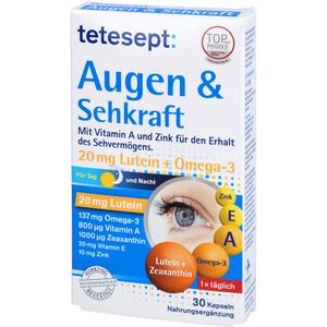 TETESEPT Augen & Sehkraft Kapseln