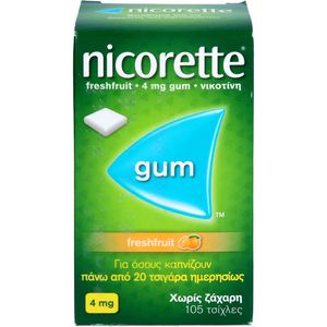 NICORETTE 4 mg freshfruit Kaugummi