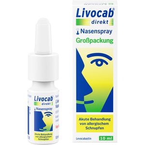 Livocab® direkt Nasenspray bei Allergie, 10ml