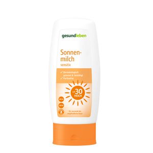 GESUND LEBEN Sonnenmilch sensitiv LSF 30
