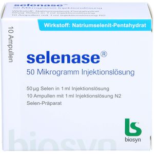 SELENASE 50 Mikrogramm Injektionslösung