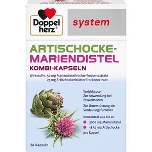 DOPPELHERZ Artischocke-Mariendistel system Weichk.