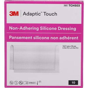 Adaptic Touch 12,7x15 cm nichthaft.Sil.Wundauflage 10 St