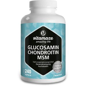 GLUCOSAMIN CHONDROITIN MSM Vitamin C Kapseln