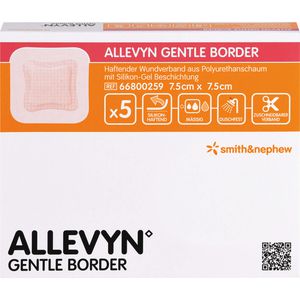 ALLEVYN Gentle Border 7,5x7,5 cm Schaumverb.