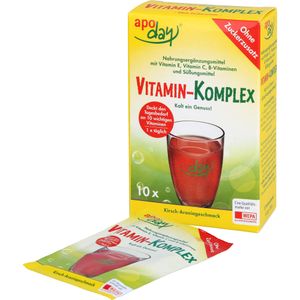 APODAY Vitamin-Komplex Kirsch-Aronia zuckerfr.Plv.