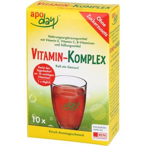 APODAY Vitamin-Komplex Kirsch-Aronia zuckerfr.Plv.