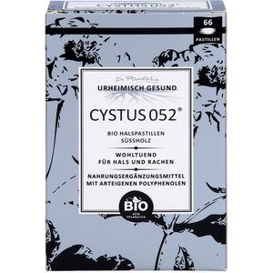 CYSTUS 052 Bio Halspastillen Süßholz