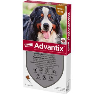 Advantix Spot-on Lsg.z.Auftr.a.d.H.f.Hund 40-60 kg 24 ml