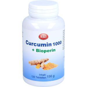 Curcumin 1000+Bioperin Berco Tabletten 120 St 120 St