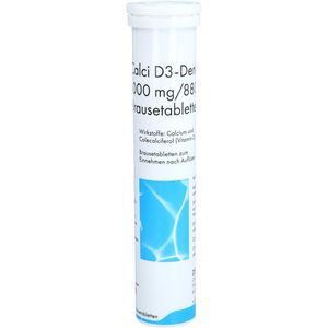 CALCI D3-Denk 1.000 mg/880 I.E. Brausetabletten