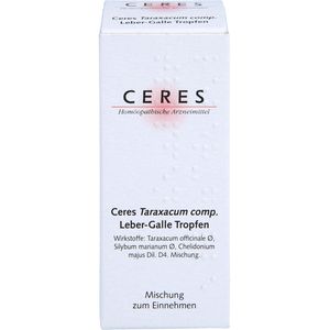 Ceres Taraxacum comp.Leber-Galle Tropfen 20 ml 20 ml