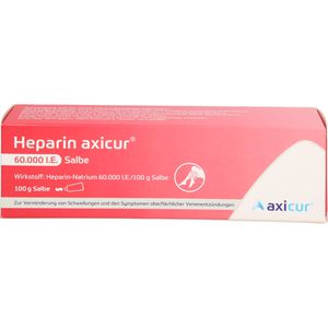 Heparin axicur® 60.000 I.E. 100 g (1) Salbe