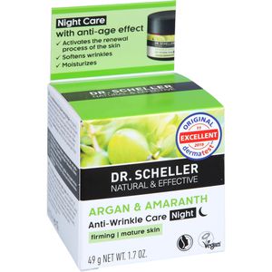 DR.SCHELLER Argan&amp;Amaranth Anti-Falten Pfl.Nacht