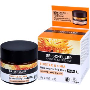 DR.SCHELLER Distel&amp;Chia reichhaltige Pflege Nacht