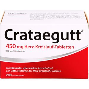 Crataegutt 450 mg Herz-Kreislauf-Tabletten 200 St 200 St