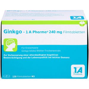 Ginkgo-1A Pharma 240 mg Filmtabletten 120 St