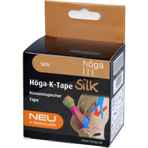 HÖGA-K-TAPE Silk 5 cmx5 m l.fr.skin kinesiol.Tape