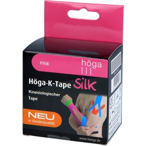 HÖGA-K-TAPE Silk 5 cmx5 m l.fr.pink kinesiol.Tape