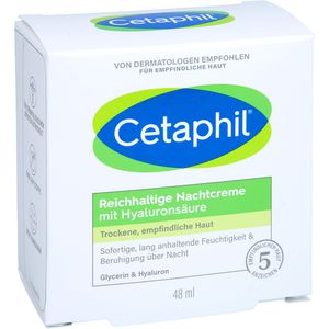 CETAPHIL reichhaltige Nachtcreme mit Hyaluronsäure