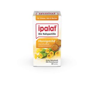     IPALAT Halspastillen honigmild o.Menthol zuckerfr.
