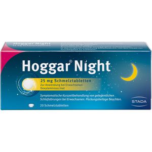 HOGGAR Night 25 mg Schmelztabletten