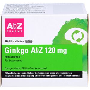Ginkgo AbZ 120 mg Filmtabletten 120 St