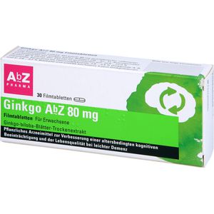 GINKGO ABZ 80 mg Filmtabletten